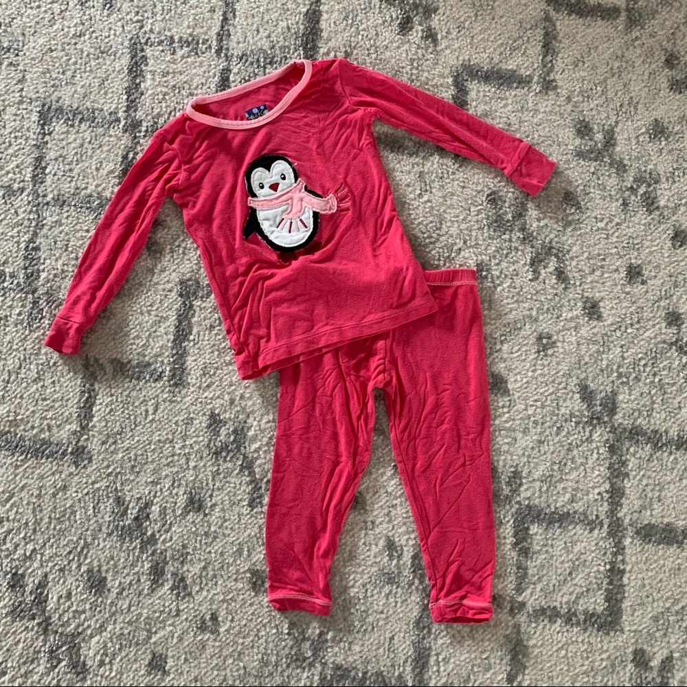 Kickee Pants Winter Long Sleeve Pajama Set